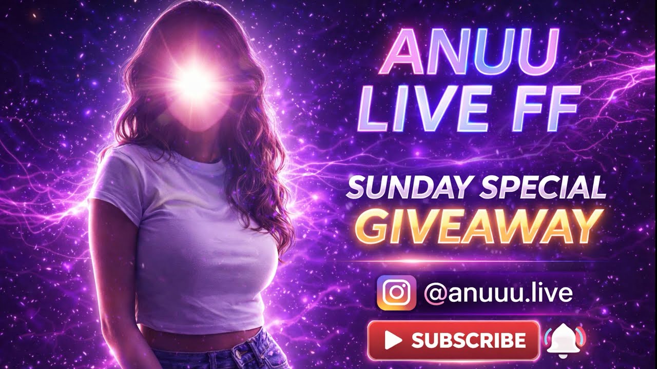 🔴LIVE SUNDAY SPECIAL GIVEAWAY|| REDEEM CODE GIVEAWAY💗|| 