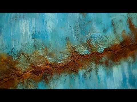 The Aesthetics of Erosion: Layering Polymers, Pigments, and Corrosion
