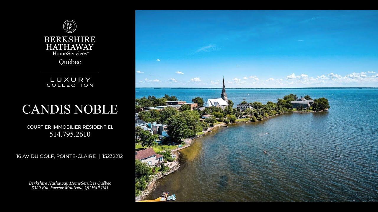 Candis Noble Pointe Claire Village Luxury Realtor Introduces 16 Avenue