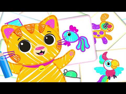 Drawing for Kids! طفل صغير يرسم