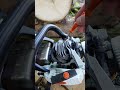 Warum ist die Schmierung bei einem 4 Takt Motor besser als beim 2 Takter #Kettensäge #Motorsäge