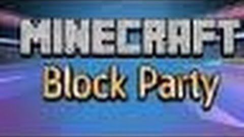 Minecraft BLOCK PARTY w/ Goby - GOOD MUSIC