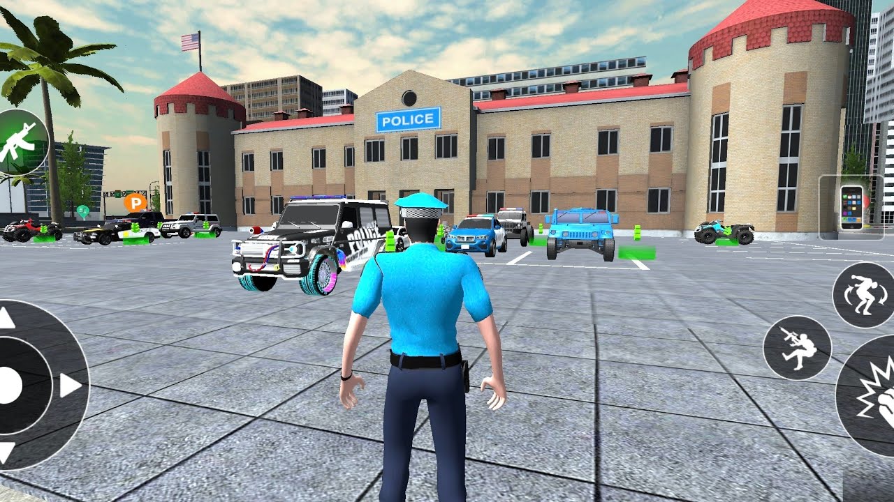 Police Car Chase Simulator 3D Game - Real Cop Car Driving Simulator 2026 