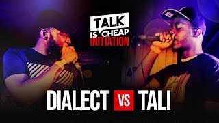 TALK IS CHEAP | DIALECT VS TALI | GRIME CLASH | INITIATION | #TALKISCHEAP #GRIME #CLASH