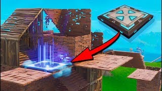 CAMA ELÁSTICA + JETPACK! FORTNITE: Battle Royale