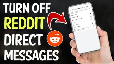How to turn off Private Messages on Reddit 2024 | Block messages on Reddit