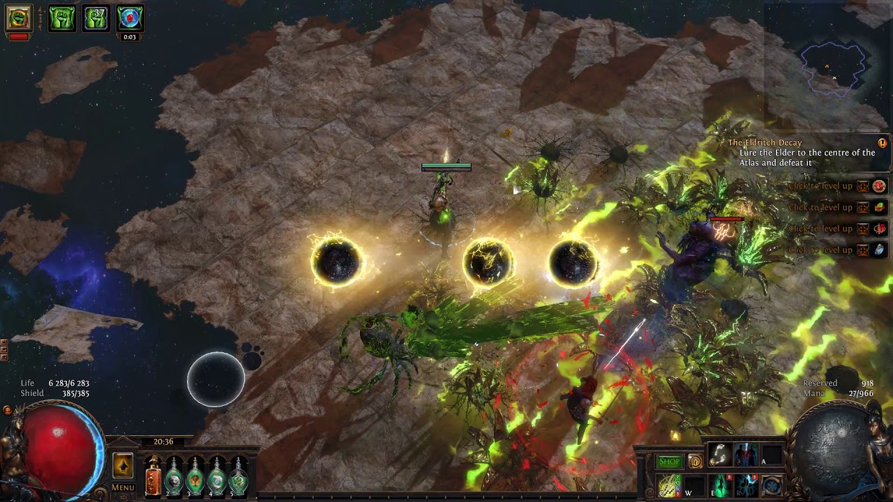 Shaper kill, Toxic rain pathfinder, PoE 3.4 Delve