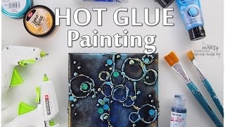 Celebrity Hot Glue Bubbles Painting Technique for Beginners ♡ Maremi's Small Art ♡ Profile