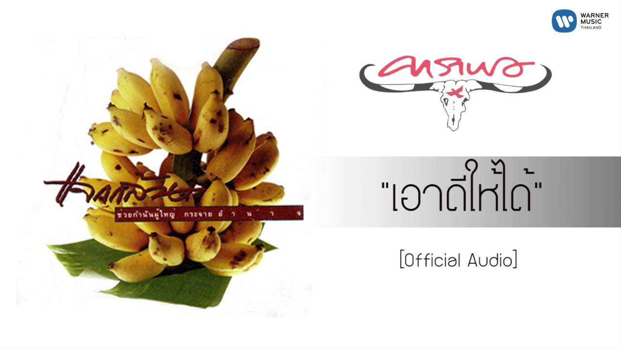 ปกเพลง เอาดีให้ได้ (Audio) — CARABAO
