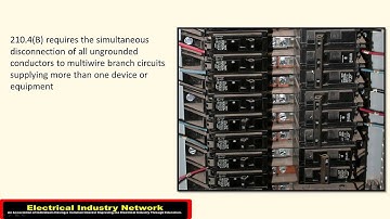 NEC 210 4 Multiwire Branch Circuits