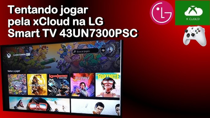 Controle Gamesir T4 Pro na TV LG