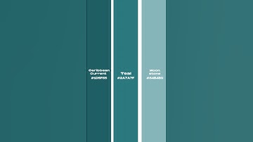 Color palettes for your next PowerPoint presentation. #powerpoint #presentation