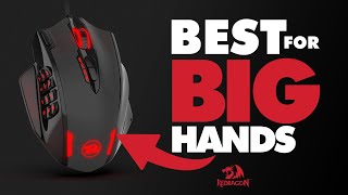 Best gaming mmo mouse for big hands (Redragon Impact M908 Review)