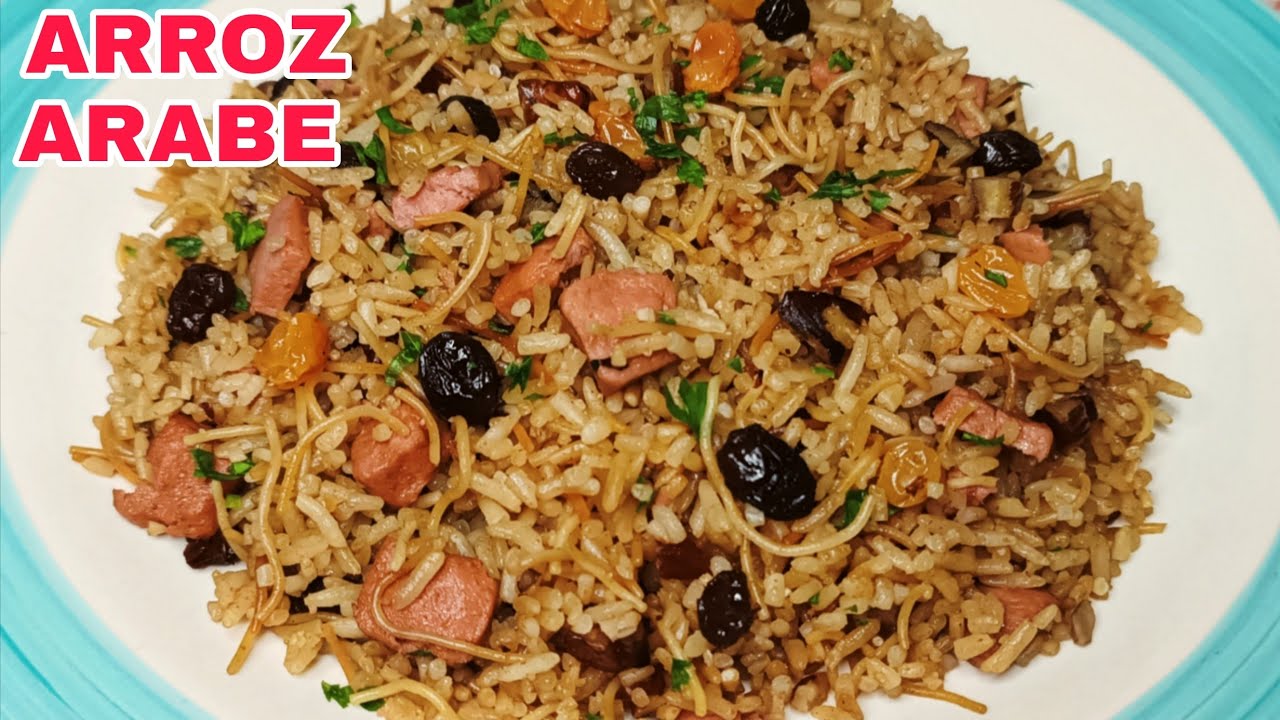 🔴 ARROZ ÁRABE 🌲CENA NAVIDEÑA 