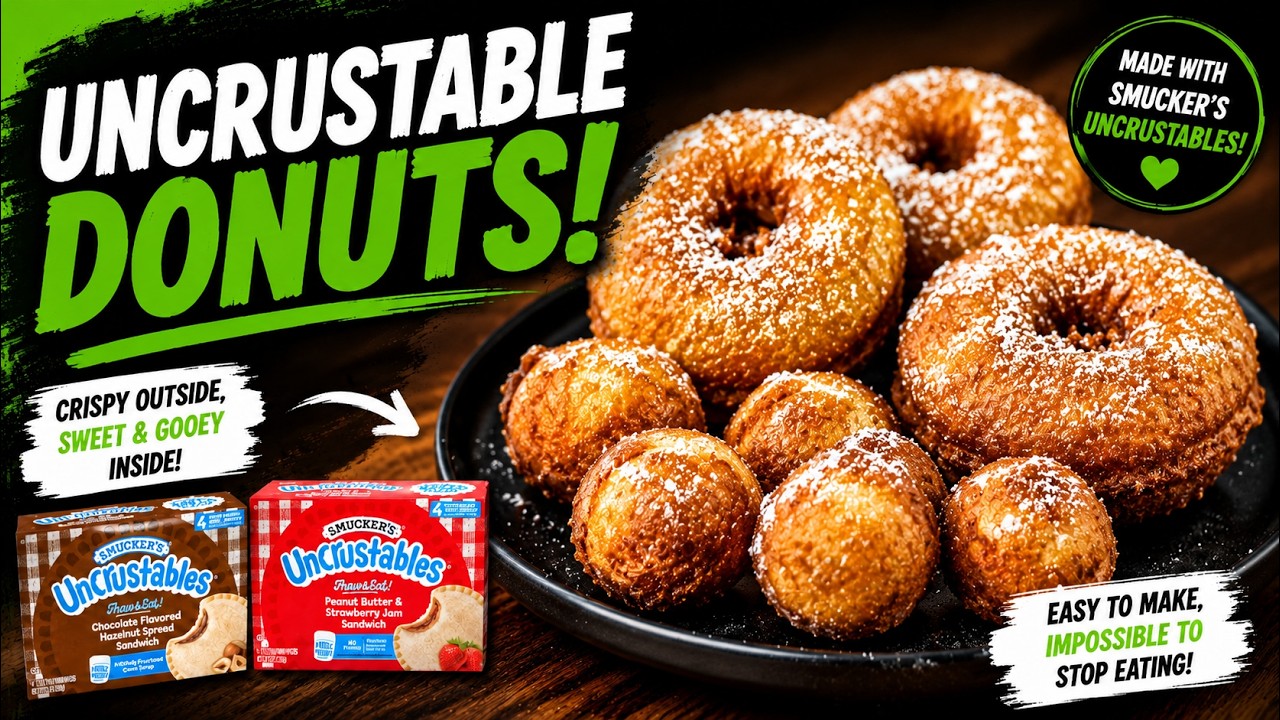 DELICIOUS Uncrustable Donuts Are A REAL Thing?