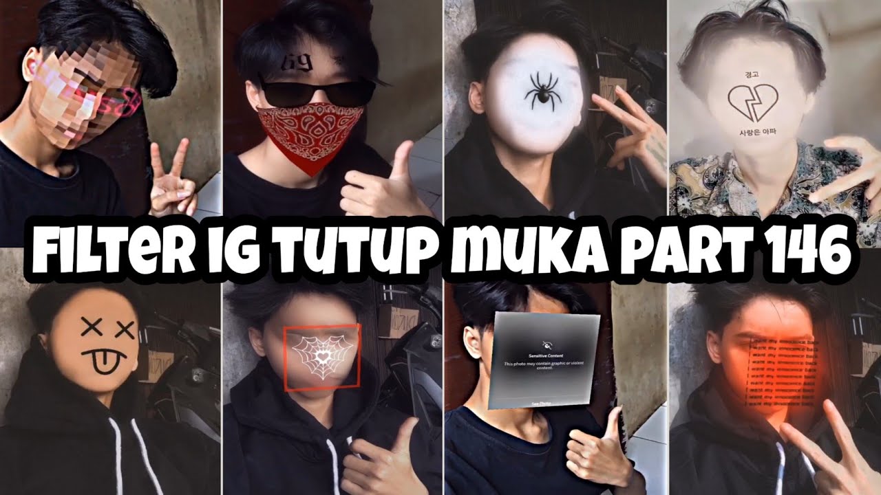 filter ig tutup muka part 146 - filter ig terbaru 2023 - YouTube