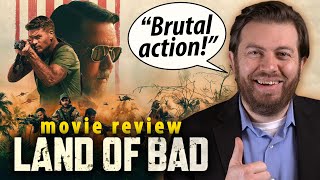 Land of Bad 💥 Movie Review #JPMN — Brutal action flick with Liam Hemsworth & Russell Crowe