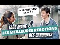 Tage mage  les meilleures ractions des candidats astuces anecdotes