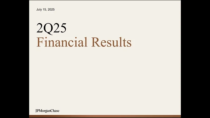 JPMorgan Chase Second Quarter 2025 Earnings Report