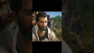 Haytham & Basim Ending Cutscene AC Mirage - Assassin's Creed Valhalla The Last Chapter 1080p #Shorts