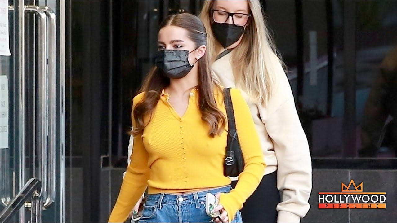 Addison Rae talks Valentine's Day at "XIV Karats, Ltd" Jewelry Store in