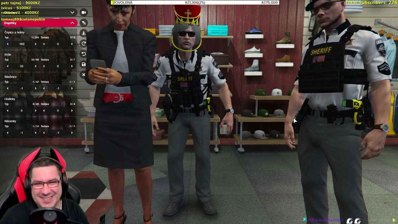 RP - HIVE FIVE 2.0 - Děda šerifem ...  // Nové odměny pro TOP donatory ! / Nový alerty i bity !