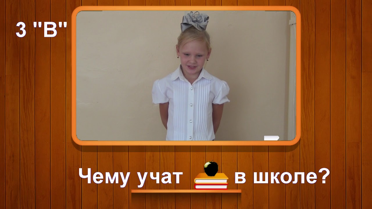 Интервью: "Чему учат в школе?" 3 "В" класс (2016г.), школа № 32, г ...