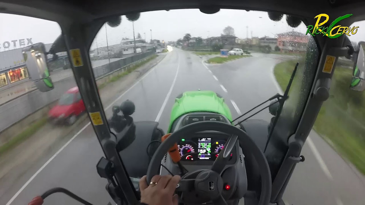Consegna NUOVO DEUTZ 6215RC Shift [Cab View On Road]