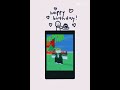 Happy Birthday @Entrot_vigoAgaton-rblxgag #sd1gang #roblox #trending