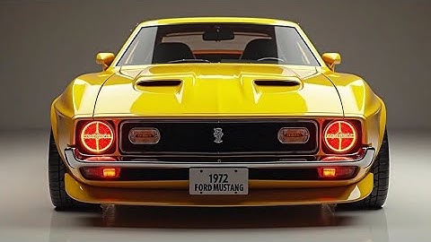 The LEGEND Returns! 2025 Ford Mustang Meets 1972 Muscle ICON – Ultimate Fusion