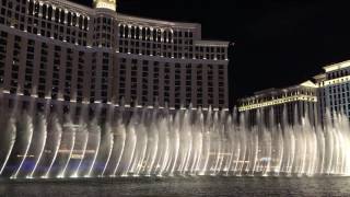 My video of the fountains of Bellagio