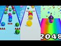 🔴 (14) Ball Run 2048 Merge & Run Test | Multi Games