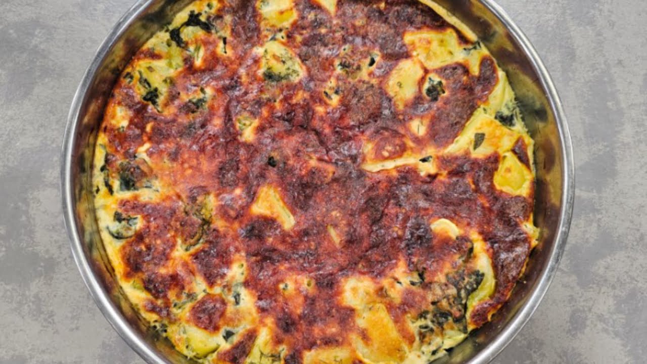 Rreze Dielli - Tavë me patate dhe spinaq nga zonja Albana / Mos e humbisni këtë shije!