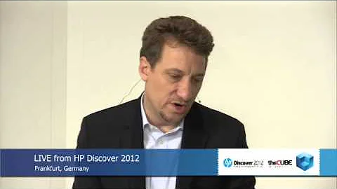 Andrew Joiner - HP Discover 2012 - theCUBE - #HPDi...