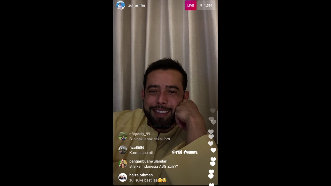 Ig Live Zul Ariffin 15 02 21 Youtube