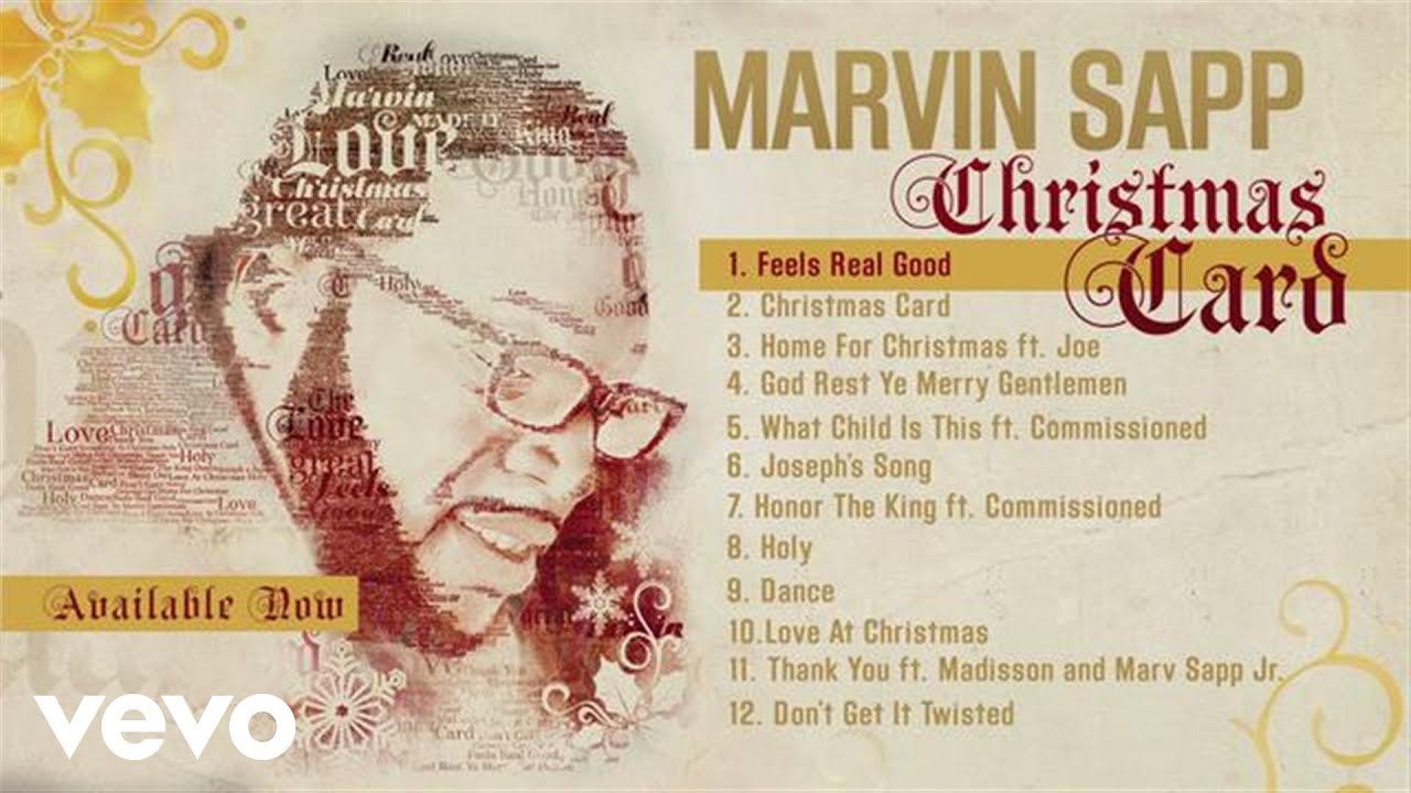 Marvin Sapp - Christmas Card - YouTube