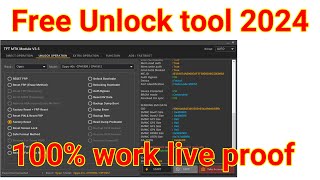 TFT MTK Module V3.5 MTK Free Tool 2024 | Free Unlock tool 2024 Live Proof screenshot 5