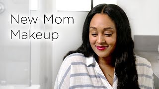 Tia Mowry’s New Mom Makeup Routine | Quick Fix