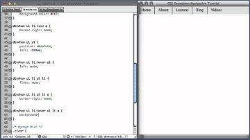 CSS Dropdown Navigation Menu (part 2)  2019