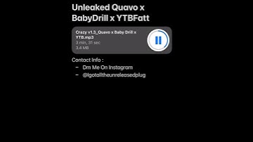 Quavo x BabyDrill x YTB Fatt - Crazy #unreleased