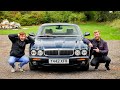 My friend straight piped his Jaguar XJ8...