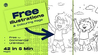 Unlimited Free Illustrations for Your Coloring pages Business: Proven Strategies and Free Resources