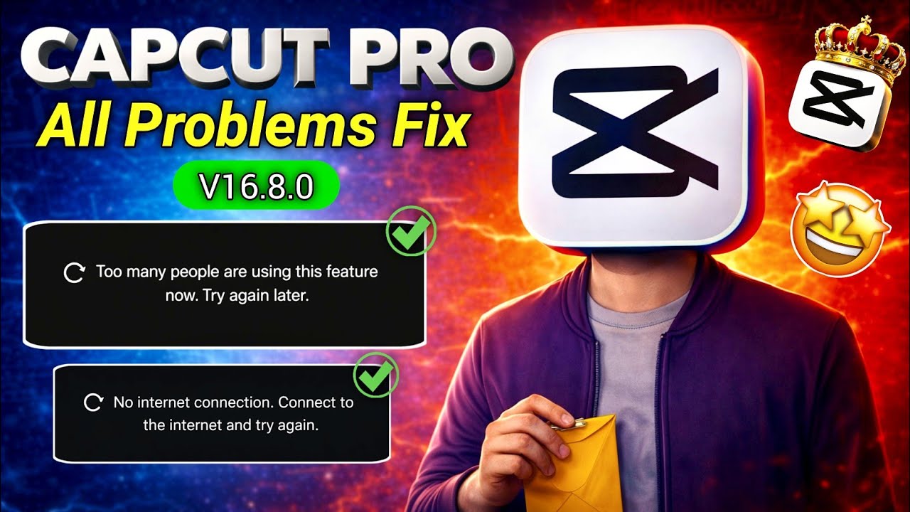 Capcut Pro No Internet & Template All Problems Solved 100% Working | Capcut New Update 16.8.0