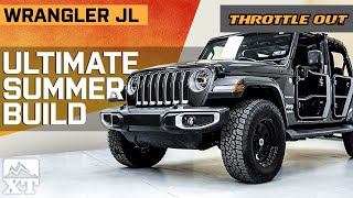 JL Wrangler Summer Build – Rugged Ridge Tube Doors, Mesh Top & More!  Throttle Out