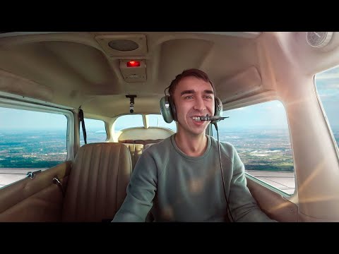 Видео: Мой первый СОЛЬНЫЙ полёт!