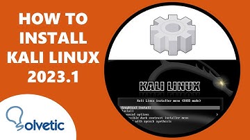 How to INSTALL KALI LINUX 2023.1