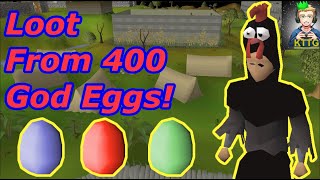 Loot From 400 Bird's Eggs! Evil Chicken Outfit Hunting! OSRS! #osrs #fyp