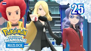 Pokémon League Part 2 ชิงบัลลังแชมป์ของชิโรนะ | Pokemon Brilliant Diamond Nuzlock #25