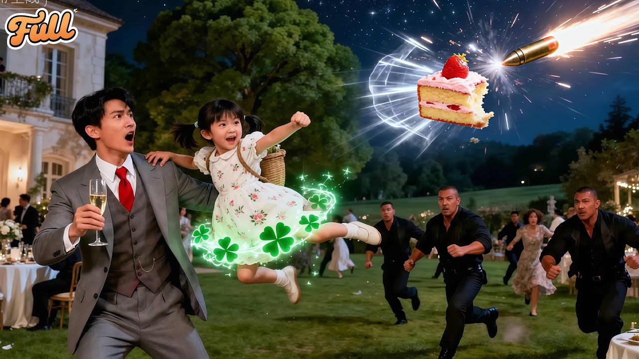 Hunted Ceo Dying! Unexpectedly, 5-Year-Old Girl Used Cake To Block Bullet&Save Him! Fate Reversed!
