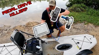 This Fishing Kayak Motor is UNFAIR! PEDAL DRIVE KILLER??